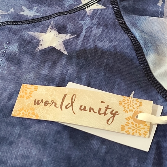 World Unity Flutter Sleeve Top - Picture 5 of 7